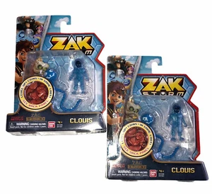 New Zak Storm Clovis 3-inch Action Figure 2 Pack 4+ - Picture 1 of 3