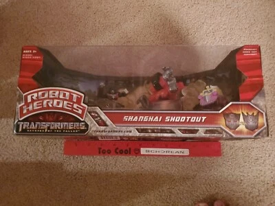 Transformers Revenge Of The Fallen ROTF Robot Heroes Shanghai Shootout New - Image 1 of 2