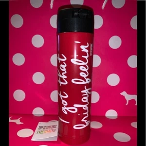Victoria's Secret Pink “I Got That Friday Feelin' "Thermos Limited Edition 2019  - Picture 1 of 6