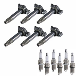 Ignition Coils + Autolite Spark Plug for Lexus RX330 Toyota Camry Sienna Solara - Picture 1 of 5