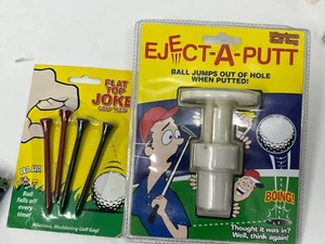 Golf Funny Gag Joke Gift Toy Gift Lot Of 2 New - Picture 1 of 4