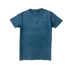Dolce & Gabbana acid wash/tie-dye t-shirt navy blue men's M / 48 - Picture 1 of 7