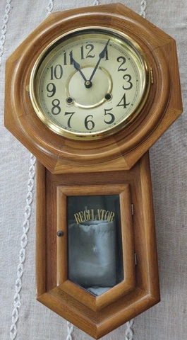 Regulator Wind Up Wall Clock Cover
