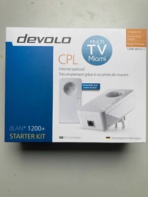devolo dLAN 1200+ Kit de Demarrage (1200 Mbit/s) - Blanc - Imagen 1 de 4