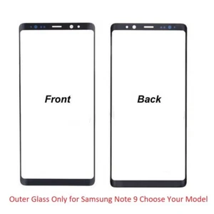 Front Outer Screen Glass Replacement Part for Samsung Galaxy Note 9 Display New - Picture 1 of 4
