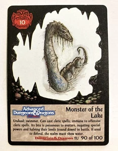 Monster of the Lake Spellfire The Underdark 90/100 TSR - Picture 1 of 1