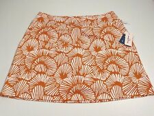 Tommy Bahama Skort Skirt M L XL Orange Palms Pockets Golf Tennis Pickleball I