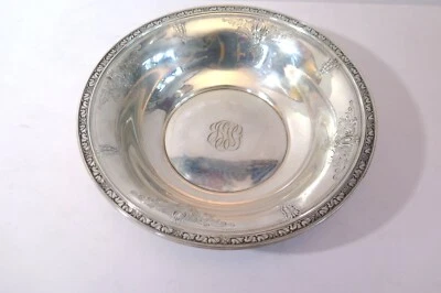 Cuenco Gorham Art Nouveau Cenicienta de plata de ley Foto 1 de 4