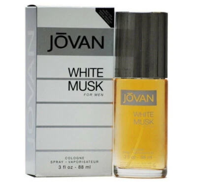 Jovan White Musk By Coty Men 3.0 3 oz 88 ml * Colonia * Spray Nuevo en Caja Foto 1 de 2