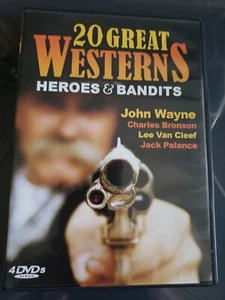DVDs USED 20 GREAT WESTERNS 4 DVDs - Picture 1 of 2