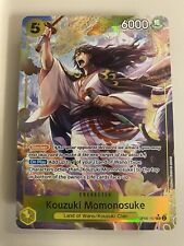 One Piece TCG Kouzuki Momonosuke SR Alt Art OP06-107 English Wings of Captain NM