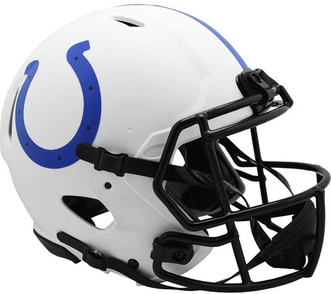 Riddell Colts LUNAR Alternate Revolution Speed Authentic Football Helmet Cover