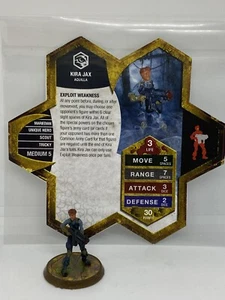 Heroscape Kira Jax C3V SOV Custom Customs Aquilla - Picture 1 of 4