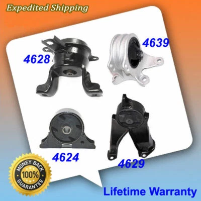 06-12 Mitsubishi Eclipse Eclipse 2.4L Motor & Trans Mount Set 4PCS for Auto M964 - Image 1 of 4