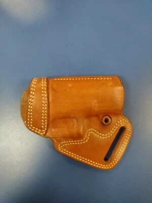 Vintage Glock 20 21 10mm / .45 ACP Premium SOB BACK Thick Leather Holster RH  - Image 1 of 4