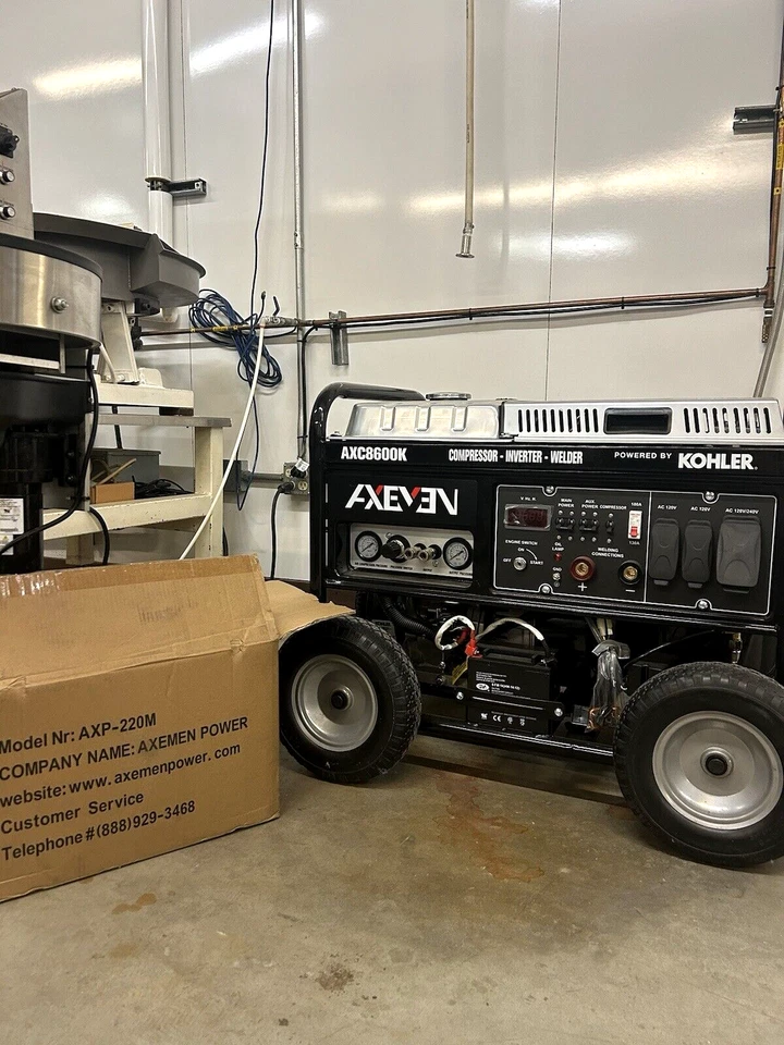 Kohler Axemen Compressor-Inverter-Welder AXC8600K - Image 1 of 4