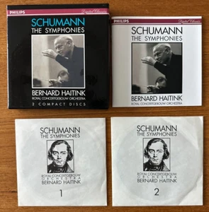 2-CDs: SCHUMANN - The Symphonies, Bernard Haitink/Royal Concertgebouw Orchestra - Bild 1 von 4