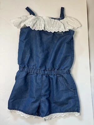 Mono vaquero para niñas DKNY talla 8 Foto 1 de 4
