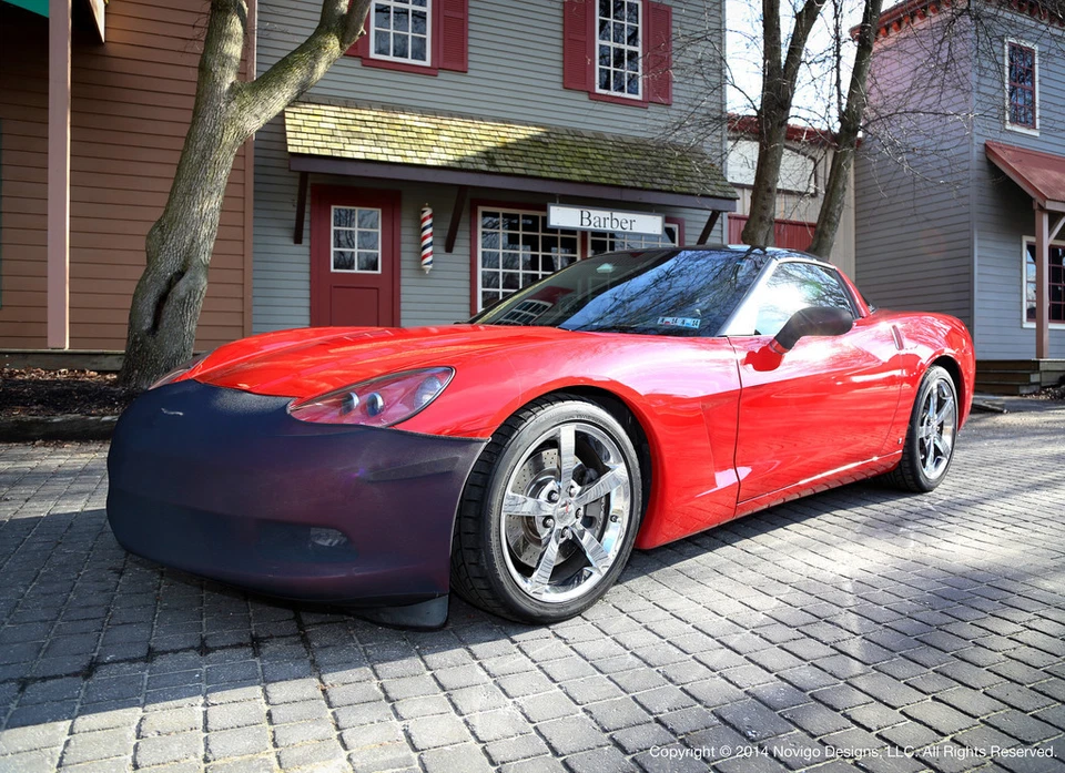 2005 - 2013 Corvette Nose Mask Bra NoviStretch Protective EASY ON & OFF C6 NEW - Image 1 of 4