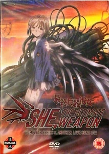 🆕SHE, THE ULTIMATE WEAPON: COMPLETE COLLECTION (DVD 2007) RGN 2 BBFC 15 - Picture 1 of 1