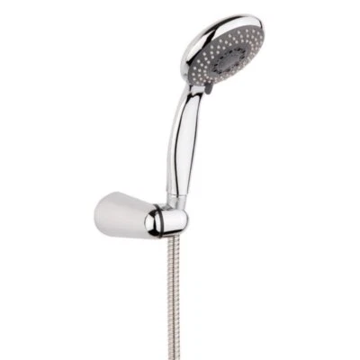 Duschkopf komplett, Brausekopf Brauseschlauch Wandhalter inkl. Spareinsatz - Bild 1 von 3