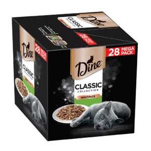Dine Classic Collection Multi Pack Wet Cat Food Chicken & Turkey 85g x 28 - Picture 1 of 6