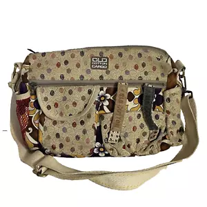Old Cotton Cargo Handmade Multicolor Fabric Patchwork Satchel Messenger Boho Bag - Picture 1 of 15