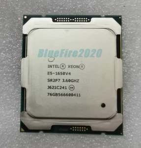 Intel Xeon E5-1650 V4 SR2P7 3.60GHz 15M Six-Core LGA 2011-3 R3 Server CPU 140W - Picture 1 of 4