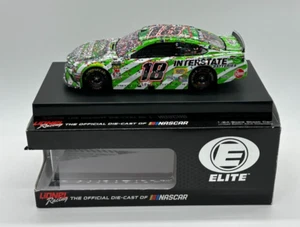 KYLE BUSCH 1:24 DIECAST 2019 #18 INTERSTATE BATTERIES AUTO CLUB SPEEDWAY WIN - Picture 1 of 4