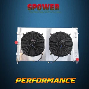 2Row Radiator+Fan Shroud For Holden Crewman VZ Commodore 3.6L 6cyl V6 2004-07 AT - Picture 1 of 6