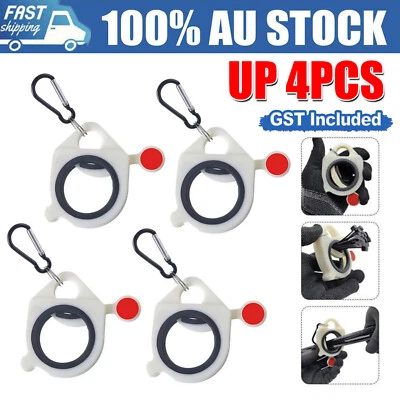 UP 4PCS Zip Tie Organizer Cable Zip Ties Glow in Dark Screw Fixing Wire Holder - image 1 of 4