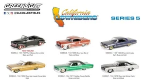 GREENLIGHT 1:64 California Lowriders Series 5 Set of 6 cars