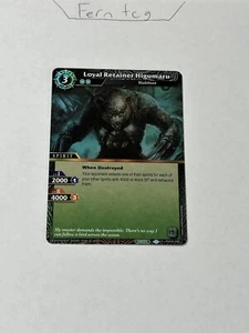 Battle Spirits Saga Loyal Retainer Higumaru Common Foil False Gods Ship Same Day - Picture 1 of 1