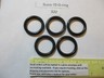 010 Silicone O-Rings – 1/4" ID, 3/8" OD, 1/16" Thick, 70 Durometer (Pack Of 4)