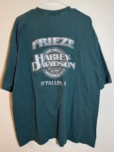 2006 Frieze Harley Davidson O'Fallon Illinois Mens T Shirt 3XL - Picture 1 of 7