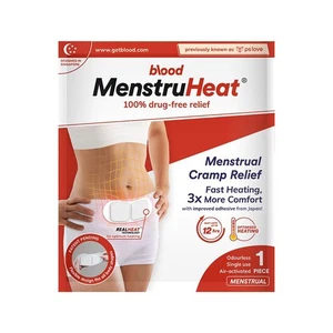 MenstruHeat Menstrual Cramp Relief Patch (5 Piece) | Drug-Free Heat Therapy - Picture 1 of 2