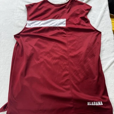 Camiseta deportiva Alabama Crimson Tide para hombre 2XL NCAA baloncesto longitud Nike +2 EE. UU. Foto 1 de 4