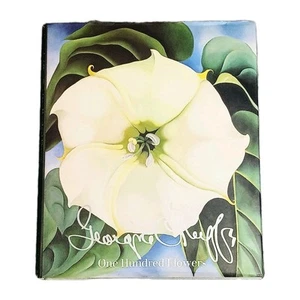 Georgia O'Keeffe Hundert Blumen Kunst Buch Neu Selten Sammlerstück Kostenloser Versand - Bild 1 von 4