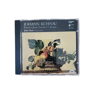 JOHANN KUHNAU JOHN BUTT - Kuhnau: 7 Sonatas - CD - Import - Excellent Condition - Foto 1 di 3