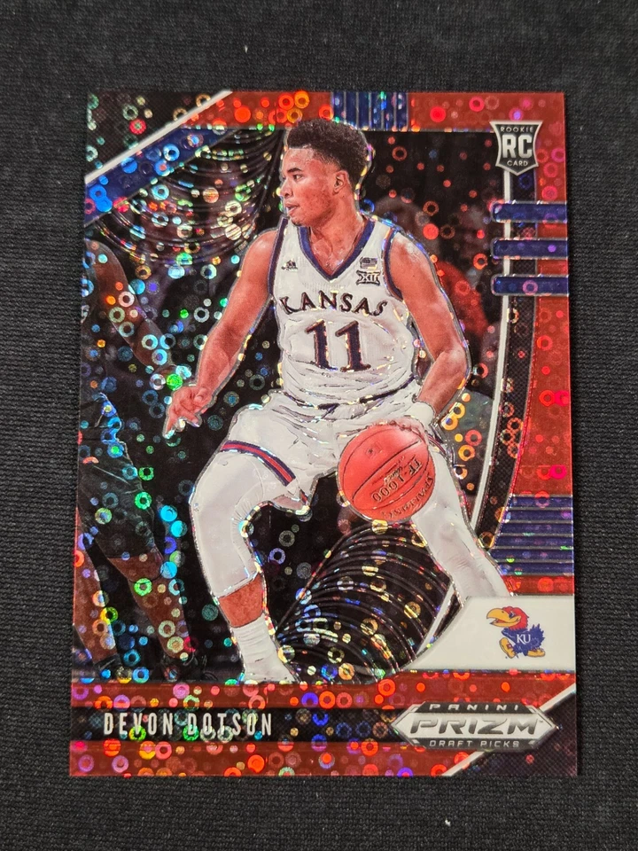 2020-21 Prizm Draft Picks - Devon Dotson #72 Red Fast Break Prizm /125 (RC) - Image 1 of 2
