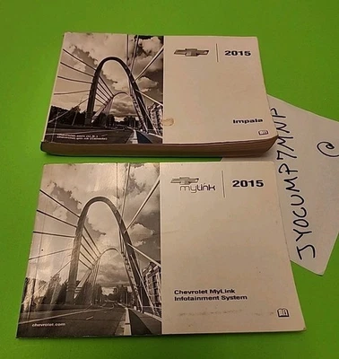 15 2015 Chevy Impala руководство пользователя OEM руководство книги набор Chevrolet  - Изображение 1 из 3