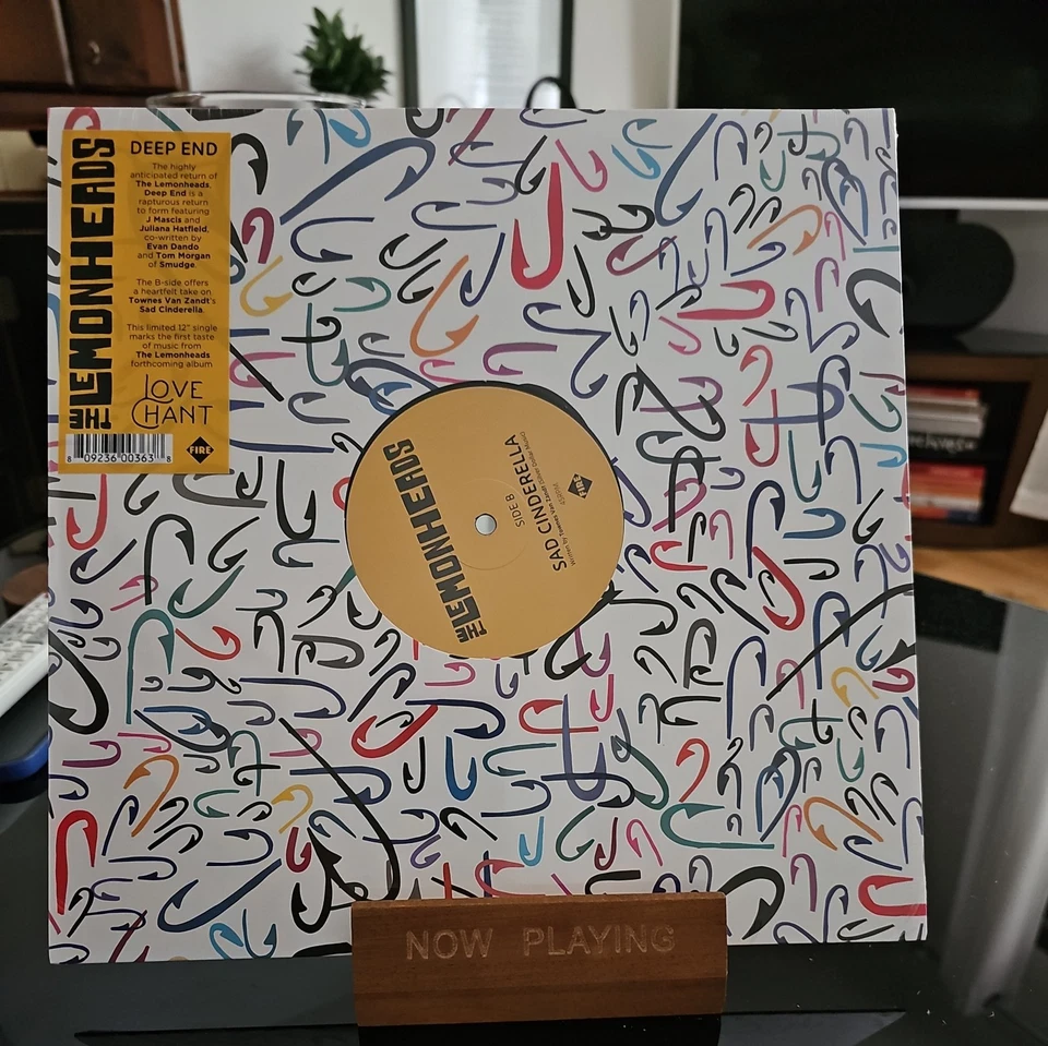 Rare The Lemonheads Deep End / Sad Cinderella 12" In Hand 500 Only made - Image 1 of 2