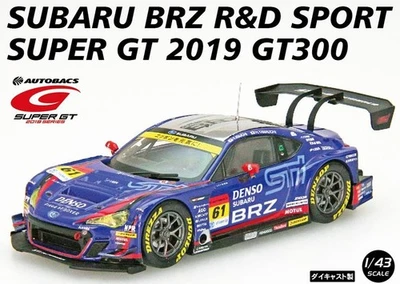 Ebbro 45743 1/43 Subaru Brz R&D Sport Super GT GT300 2019 No.61 Nuovo 1:43 - Immagine 1 di 4