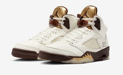 Jordan 5 Retro Golden Ticket Women’s Size 10 / 8.5M DD9336-200 NEW - Image 1 of 4