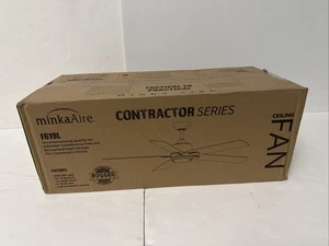 Minka Aire F619L WHF 54" Ceiling Fan with Integrated LED Light & Remote - Picture 1 of 19