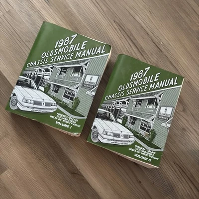 Oldsmobile 1987 chasis manual de servicio vol 1 y 2 Delta 88 Cutlass Ciera Calais Foto 1 de 4