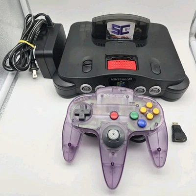 Modded Nintendo 64 Console - HDMI Out Mod, Recapped, New Shell, Summercart64 - Image 1 of 4