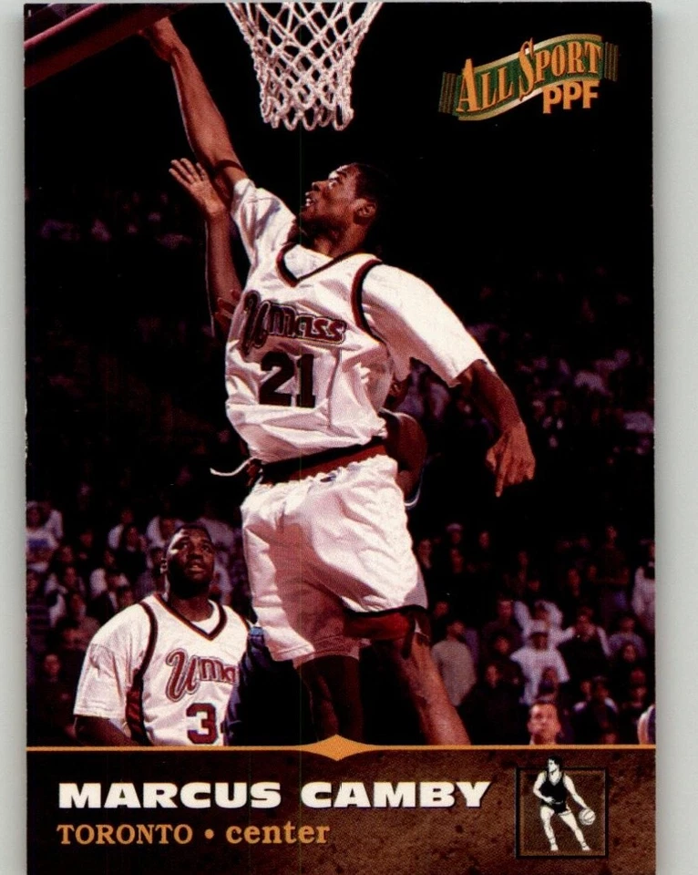 1996-97 Score Board All Sport PPF Marcus Camby #8 Toronto Raptors - Image 1 of 2