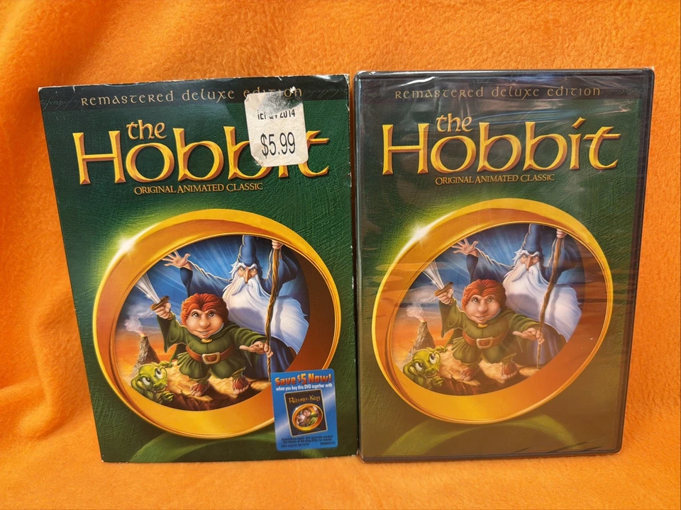 The Hobbit (DVD, 1977) Original Animated Classic Remastered Slipcover New 🔥🔥 - Image 1 of 4