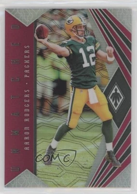 2018 Panini Phoenix Unmatched Pink /199 Aaron Rodgers #15 - Image 1 of 2